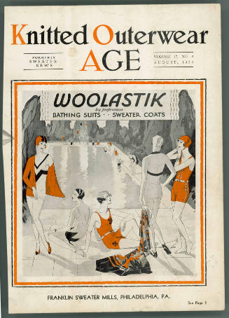 Knitted Outerwear Age,Volume 17 Number 8, August 1930