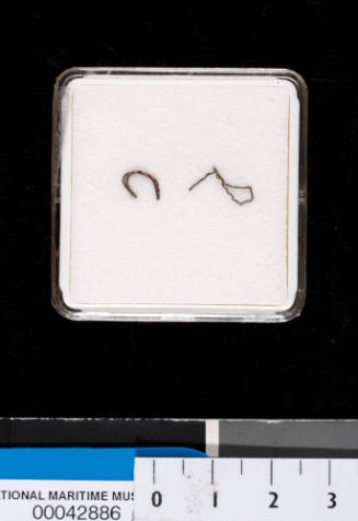 Two small pieces of wire