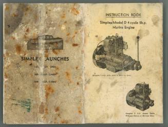 Instruction for the 1946 Simplex marine engine