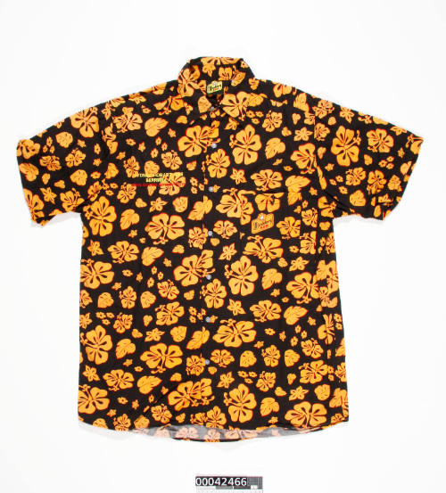 Floral print crew shirt for 1998 Sydney-Hobart race