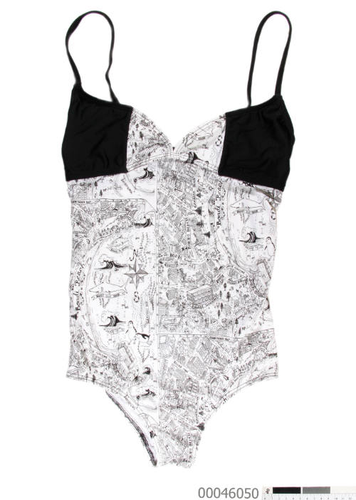 Hotel Bondi Swim swimsuit with Bondi/Tamarama map print