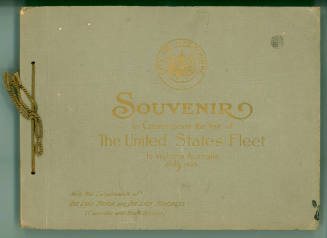 Souvenir to Commemorate the Visit of The United States Fleet to Victoria, Australia, July 1925