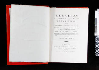 Relation Du Voyage à la recherche de La Pérouse, volume 1