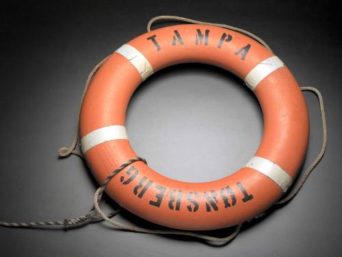 MV TAMPA lifebuoy