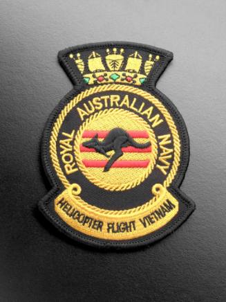 RAN Helicopter Flight Vietnam sleeve badge