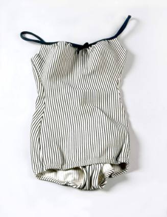 Women's Ada of California striped print swimsuit