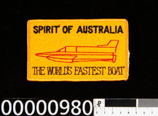 SPIRIT OF AUSTRALIA, the world's fastest boat