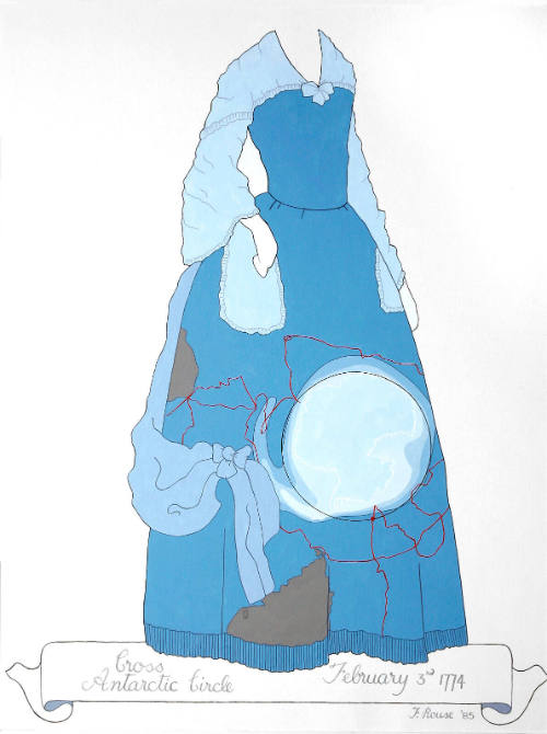 Costume design for Elizabeth Cook, 'Cross Antarctic Circle'