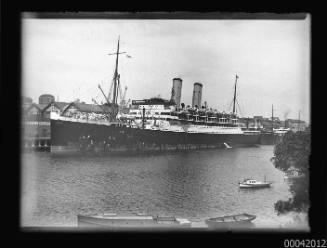 Orient Line SS ORONSAY (I) at No 8. Woolloomooloo Bay on Thursday 13 March 1930