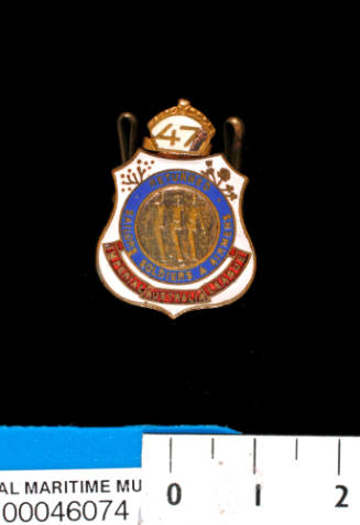 Returned Sailors, Soldiers & Airmens Imperial Australia League: membership badge