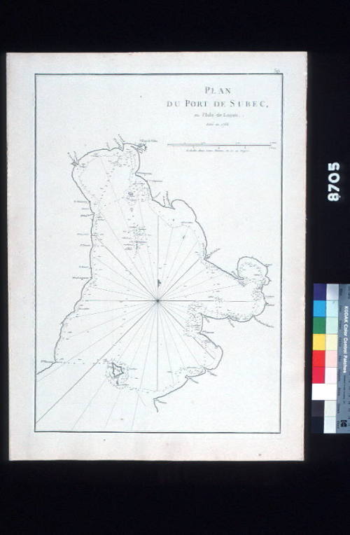 Plan du Port de Subec en I'isle de Lucon