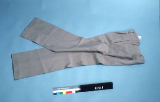 Trousers worn on the HONG HAI voyage