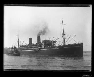 CHITRAL coming into Circular Quay (4) from Pyrmont on Thursday 10 August 1933