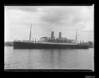 SS ORAMA leaving from No 7 Wharf Woolloomoolloo for London on Wednesday 25 March 1931