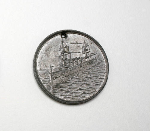 Commemorative medallion of American Fleet visit 1908