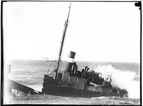 SS MINMI wrecked at Cape Banks