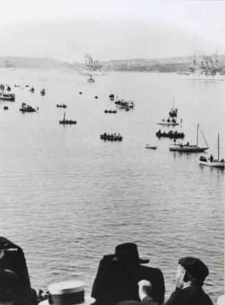 1908 American Fleet in Sydney Harbour
