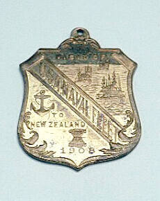 Visit of USA Naval Fleet to New Zealand 1908