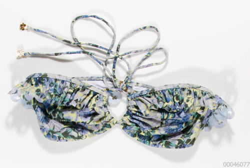 Anna & Boy 'Lilac Floral' bandeau bikini top