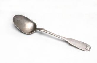 Silver teaspoon, belonging to the Lederer family