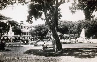 A corner of Gordon Gardens, Colombo, Ceylon