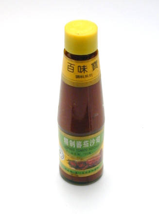 Bottle of ketchup from the KAYUEN