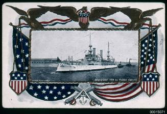 USS KENTUCKY.  Copyrighted 1906 by Waldon Fawcett