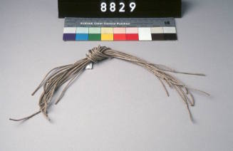 Thirteen lengths of rope from the kit of HMAS TINGIRA cadet George Leatham Roberts