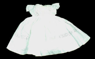 Child's white cotton dress