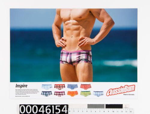 aussieBum media information card for 'Inspire' range