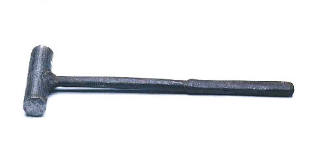 Metal hammer, similar to those taken on TU DO