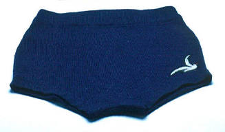 Men's navy blue Seagull swimming trunks