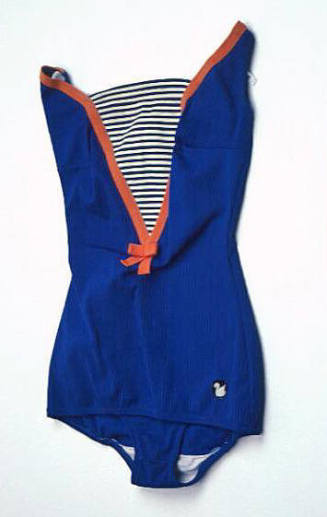 Women's sailor-style swimsuit