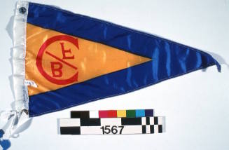 New Zealand power boating club pennant 'C B/F'.