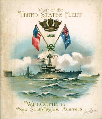 Visit of the United States Fleet 1925