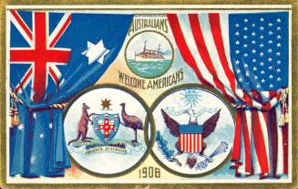 Australians Welcome Americans 1908