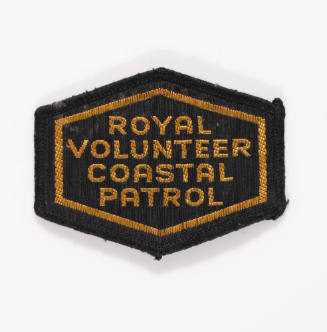 Royal Volunteer Coastal Patrol cloth badge