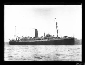SS DIOGENES of Aberdeen.  Leaving for London via Ports on Wednesday 12 Dec 1923