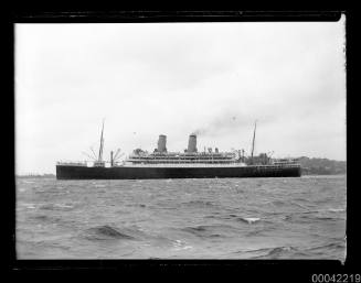 OTRANTO leaving for London via Ports on Wednesday 22 April 1931
