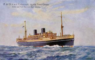 P&O RMS CARTHAGE, 15,000 Tons gross, India and Far Eastern mail service