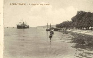 Port-Tewfik - A view on the Canal