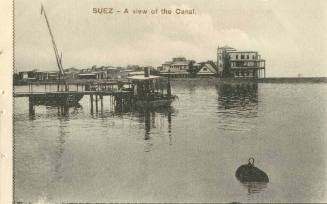 Suez - a view of the canal