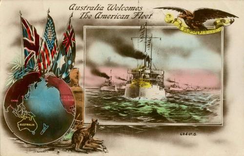 Australia welcomes the American fleet