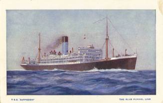 TSS SARPEDON, the Blue Funnel Line