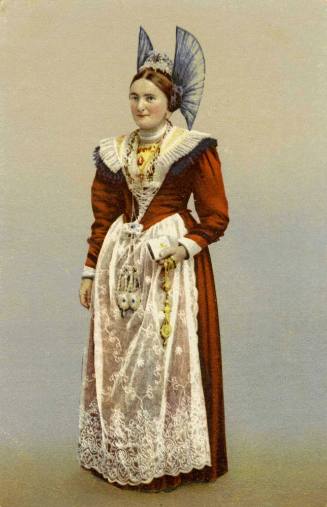 Woman in national dress