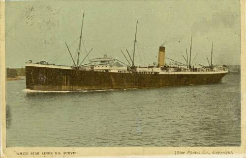 White Star Liner SS SUEVIC