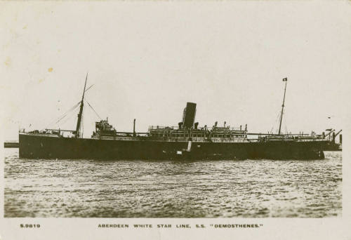 Aberdeen White Star Line, SS DEMOSTHENES