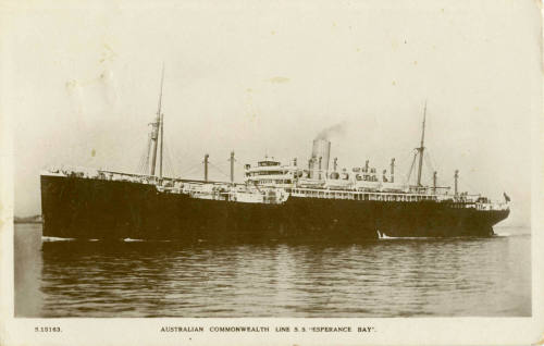 Australian Commonwealth Line SS ESPERANCE BAY