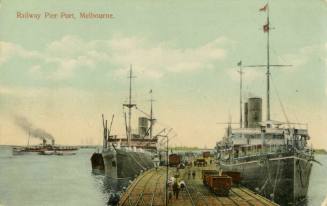 Railway pier Port Melbourne