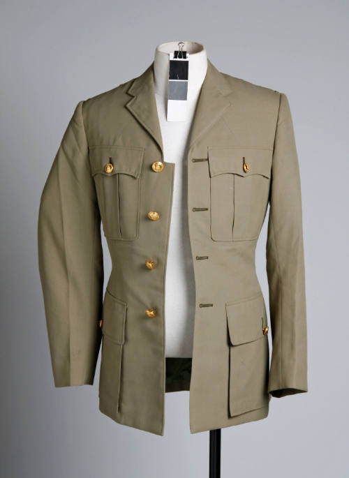 Naval uniform jacket of Lieutenant Varley